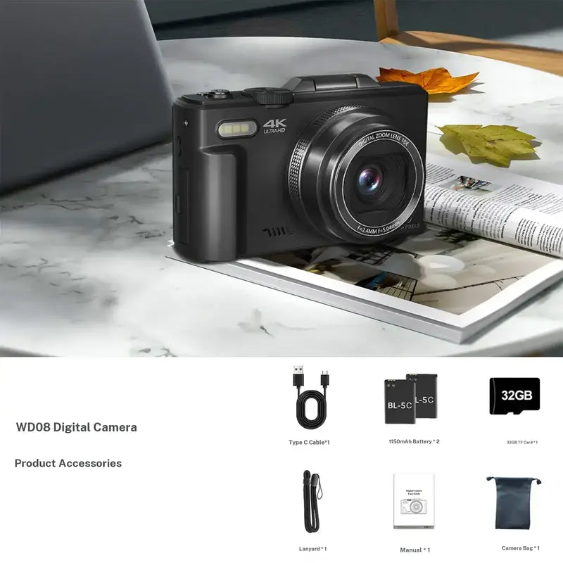 4K Digital Camera